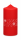 Weihnachtskerzen Eiskristalle in Samt-Optik Rot 120 x 60 mm, 4er Set