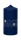 Weihnachtskerzen Eiskristalle in Samt-Optik Midnight Blue 120 x 60 mm, 4er Set