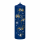 Weihnachtskalenderkerze Weihnachtszauber in Samt-Optik Midnight Blue 250 x 70 mm