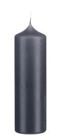 Kaminkerzen Grey Grau 300 x Ø 80 mm, 4 Stück