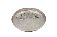 Tablett rund Alu "Reiskorn" Ø 46 cm