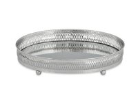 Galerie-Spiegeltablett Oval 29 x 19 x 4 cm