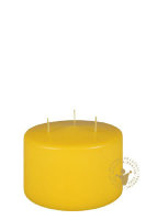 Dreidochtstumpen Kerzen Zitrone 100 x Ø 150 mm, 1...