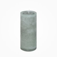 Nordische Reifkerzen Staubgrün 200 x Ø 80 mm,...
