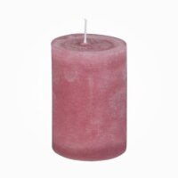 Nordische Reifkerzen Staubrosa 100 x Ø 60 mm, 1...