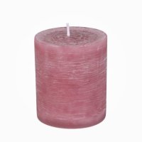 Nordische Reifkerzen Staubrosa 100 x Ø 80 mm, 1...