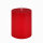 Scandic Stumpenkerzen durchgefärbt Antik-Rot Ø 80 x 100 mm, 1 Stück