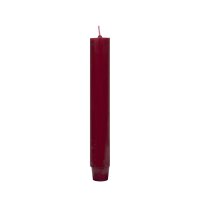 Flachkopf-Stabkerze Bordeaux 185 x Ø 26 mm, 1...