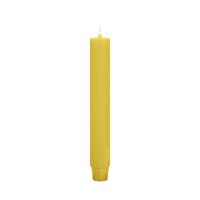 Flachkopf-Stabkerze Hanf 185 x Ø 26 mm, 1 Stück