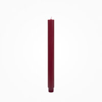 Flachkopf-Stabkerze Bordeaux 290 x Ø 26 mm, 1...