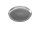 Kerzenteller rund Silber Alu "fein-matt" Ø 100 mm