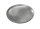 Kerzenteller rund Silber Alu "fein-matt" Ø 120 mm