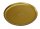 Kerzenteller rund Gold Alu "fein-matt" Ø 150 mm