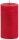 Rustik Metallic Stumpenkerze Rubin Rot 130 x Ø 68 mm, 1 Stück