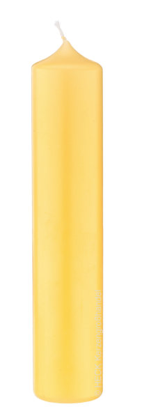 Kaminkerze Dotter Gelb 500 x Ø 100 mm, 1 Stück