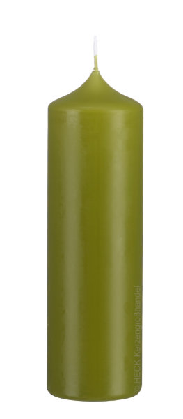 Kaminkerze Grün 400 x Ø 80 mm, 1 Stück