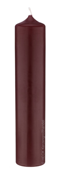 Kaminkerze Bordeaux 400 x Ø 80 mm, 1 Stück