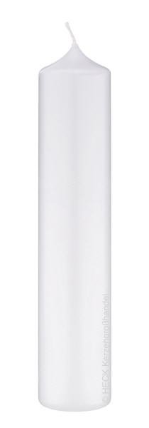 Kaminkerze Weiß 500 x Ø 80 mm, 1 Stück