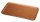 Kerzenteller rechteckig Rotgold Alu "satiniert" 140 x 240 mm