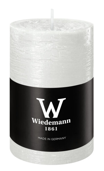 Marble Rustik Kerzen Weiß 90 x Ø 58 mm