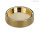 Kerzenteller rund Gold Messing "poliert" Ø-Außen 125 mm, für Kerzen bis Ø 100 mm
