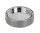 Kerzenteller rund Silber Messing "poliert" Ø-Außen 125 mm, für Kerzen bis Ø 100 mm