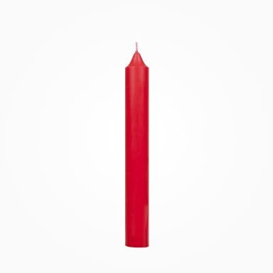 Boutique Leuchterkerzen durchgefärbt Rot 180 x Ø 22 mm, 10 Stück