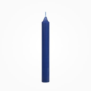 Boutique Leuchterkerzen durchgefärbt Delftblau 180 x Ø 22 mm, 10 Stück