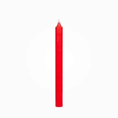 Boutique Leuchterkerzen durchgefärbt Rot 250 x Ø 22 mm, 8 Stück