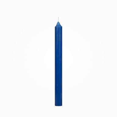 Boutique Leuchterkerzen durchgefärbt Delftblau 250 x Ø 22 mm, 8 Stück