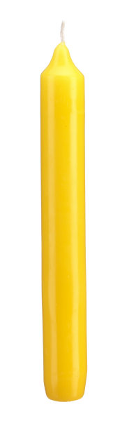 Tafelkerzen Zitrone 190 x Ø 21 mm, 48 Stück