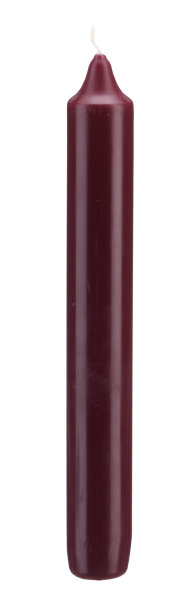 Tafelkerzen Bordeaux 190 x Ø 21 mm, 48 Stück