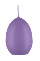 Eierkerzen Veilchen 90 x Ø 60 mm, 6 Stück