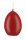 Eierkerzen Erdbeere 90 x Ø 60 mm, 6 Stück
