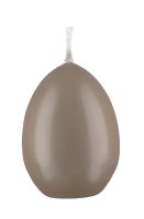 Eierkerzen Portobello Nougat 90 x Ø 60 mm, 6 Stück