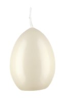 Eierkerzen Vanilla 120 x Ø 80 mm, 6 Stück