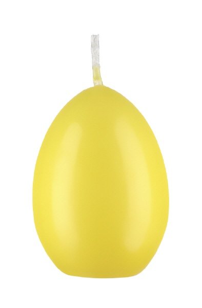 Eierkerzen Citron 60 x Ø 45 mm, 30 Stück