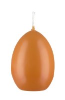 Eierkerzen Karotte Orange, 60 x Ø 45 mm, 30 Stück