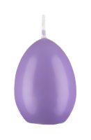 Eierkerzen Lavendel, 60 x Ø 45 mm, 30 Stück