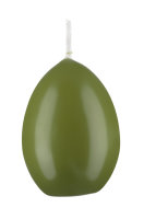 Eierkerzen Scottish Grün, 60 x Ø 45 mm, 30 Stück