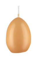 Eierkerzen Mango, 60 x Ø 45 mm, 6 Stück