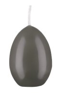 Eierkerzen Mocca, 60 x Ø 45 mm, 6 Stück