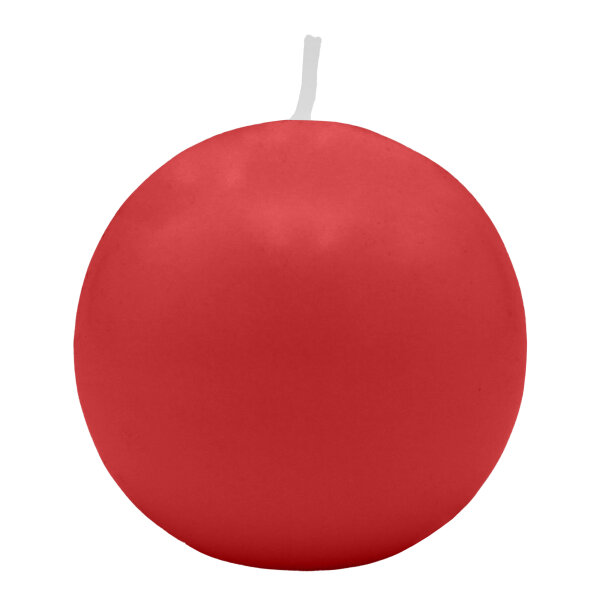 Kerzen Kugel Rot Ø 100 mm, 4 Stück