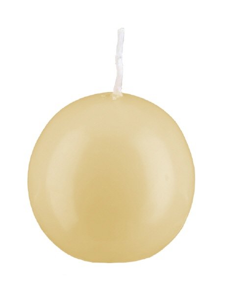 Kerzen Kugel Pinie Ø 80 mm, 6 Stück