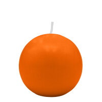 Kerzen Kugel Mandarin Ø 60 mm, 16 Stück
