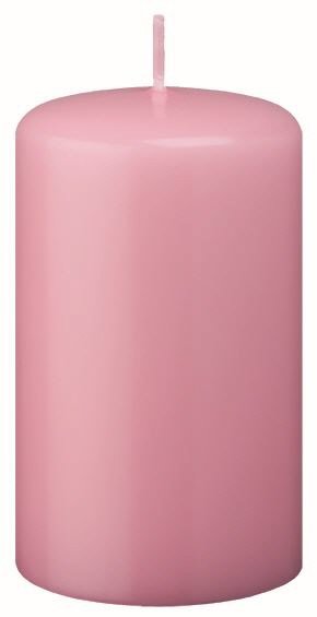 Mini Stumpenkerzen (Flachkopf) Rosa 50 x Ø 30 mm, 20 Stück