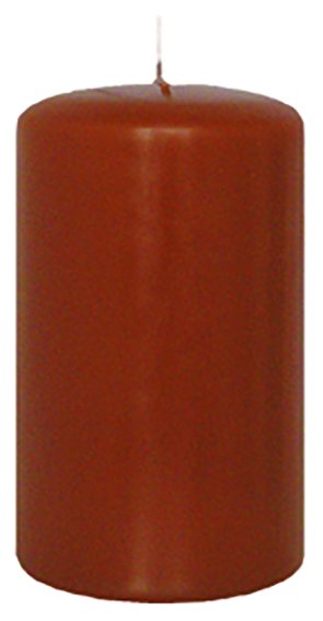 Mini Stumpenkerzen (Flachkopf) Haselnuss 50 x Ø 30 mm, 20 Stück