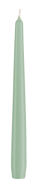 Konische Spitzkerzen Seafoam Seegrün 400 x Ø 23 mm, 10 Stück