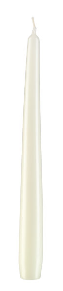 Konische Spitzkerzen Elfenbein 240 x Ø 23 mm, 50 Stück