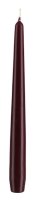 Konische Spitzkerzen Bordeaux 240 x Ø 23 mm, 50...